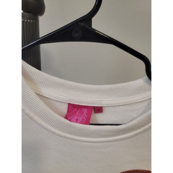 Queen of Sparkles Sweatshirt Medium White - Picture 3 of 4